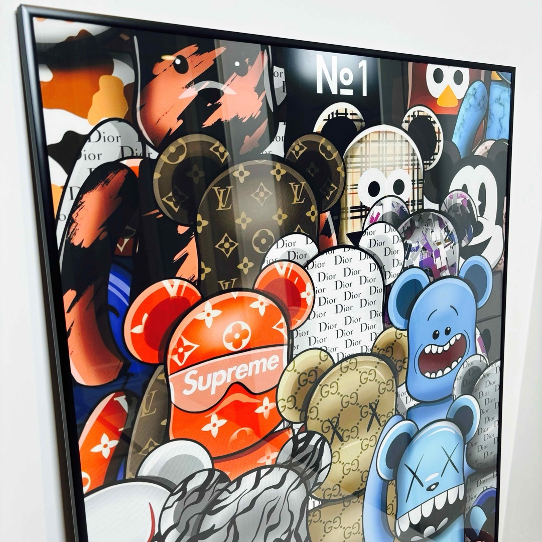 ポスター】KAWS(カウズ)20 ベアブリック(A1サイズ)の通販 by ポスター】KAWS(カウズ)20 ベアブリック(A1サイズ)の通販 by