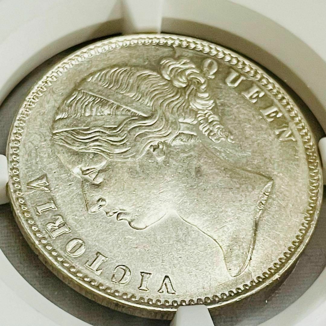 1840 イギリス領インド 1ルピー銀貨 ヤングヘッドヴィクトリア AU58 1840 イギリス領インド 1ルピー銀貨 ヤングヘッドヴィクトリア AU58