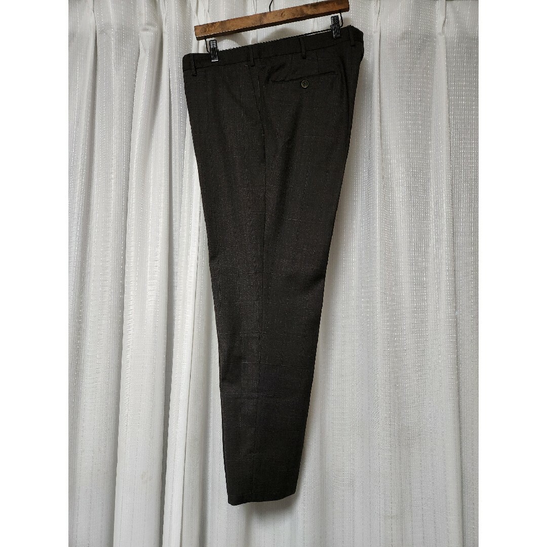 美品】ピーティートリノ ウィンドウ・ペンチェック ウール 濃茶 美品】ピーティートリノ ウィンドウ・ペンチェック ウール 濃茶