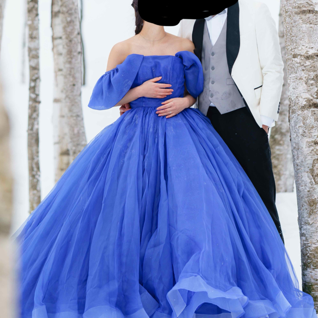 【cocomelody】ウェディングドレス プリンセスライン レディースのフォーマル/ドレス(ウェディングドレス)の商品写真