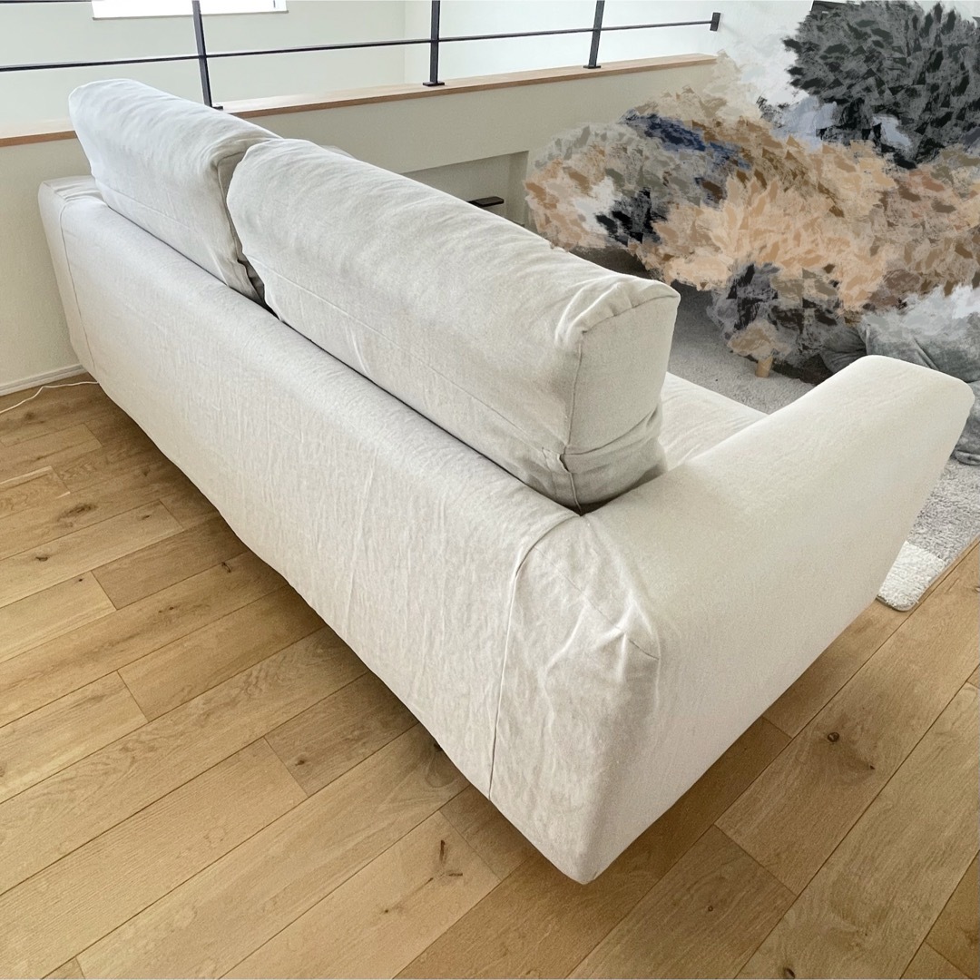 MUJI (無印良品) - 無印良品 ソファ 2.5シーター ハイバック MUJI (無印良品) - 無印良品 ソファ 2.5シーター ハイバック
