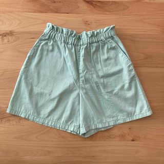 ユニクロ(UNIQLO)のユニクロ GIRLS イージーショートパンツ 140 ミントグリーン 2023(パンツ/スパッツ)