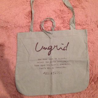 アングリッド(Ungrid)のungrid トートバッグ(トートバッグ)