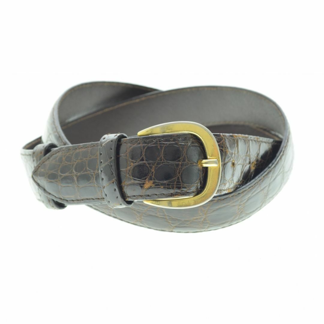 LOEWE - 【LOEWE】OLD archive クロコダイル レザーベルトの通販 LOEWE - 【LOEWE】OLD archive クロコダイル レザーベルトの通販