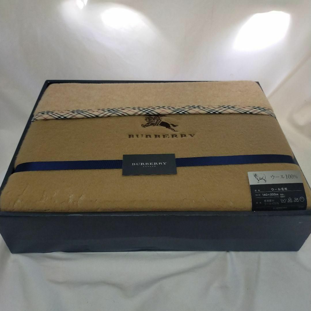 BURBERRY - Burberry London バーバリーロンドン ウール毛布 BURBERRY - Burberry London バーバリーロンドン ウール毛布