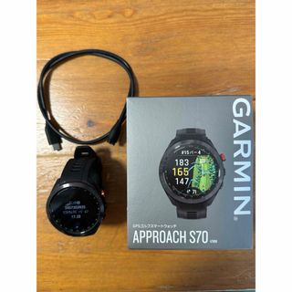 ガーミン(GARMIN)のタイムセール‼️GARMIN APPROACH S70 47MM BLACK(その他)