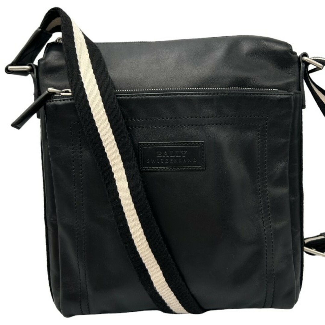 Bally - BALLY バリー TUSTON-SM ショルダーバッグ ブラック Bally - BALLY バリー TUSTON-SM ショルダーバッグ ブラック