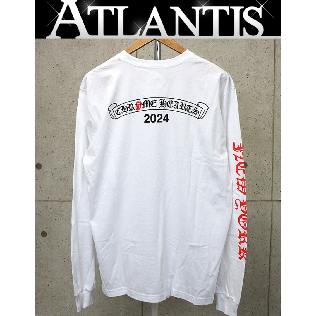 激レア】CHROME HEARTS ローリングストーンズ ロンT カットソー 激レア】CHROME HEARTS ローリングストーンズ ロンT カットソー