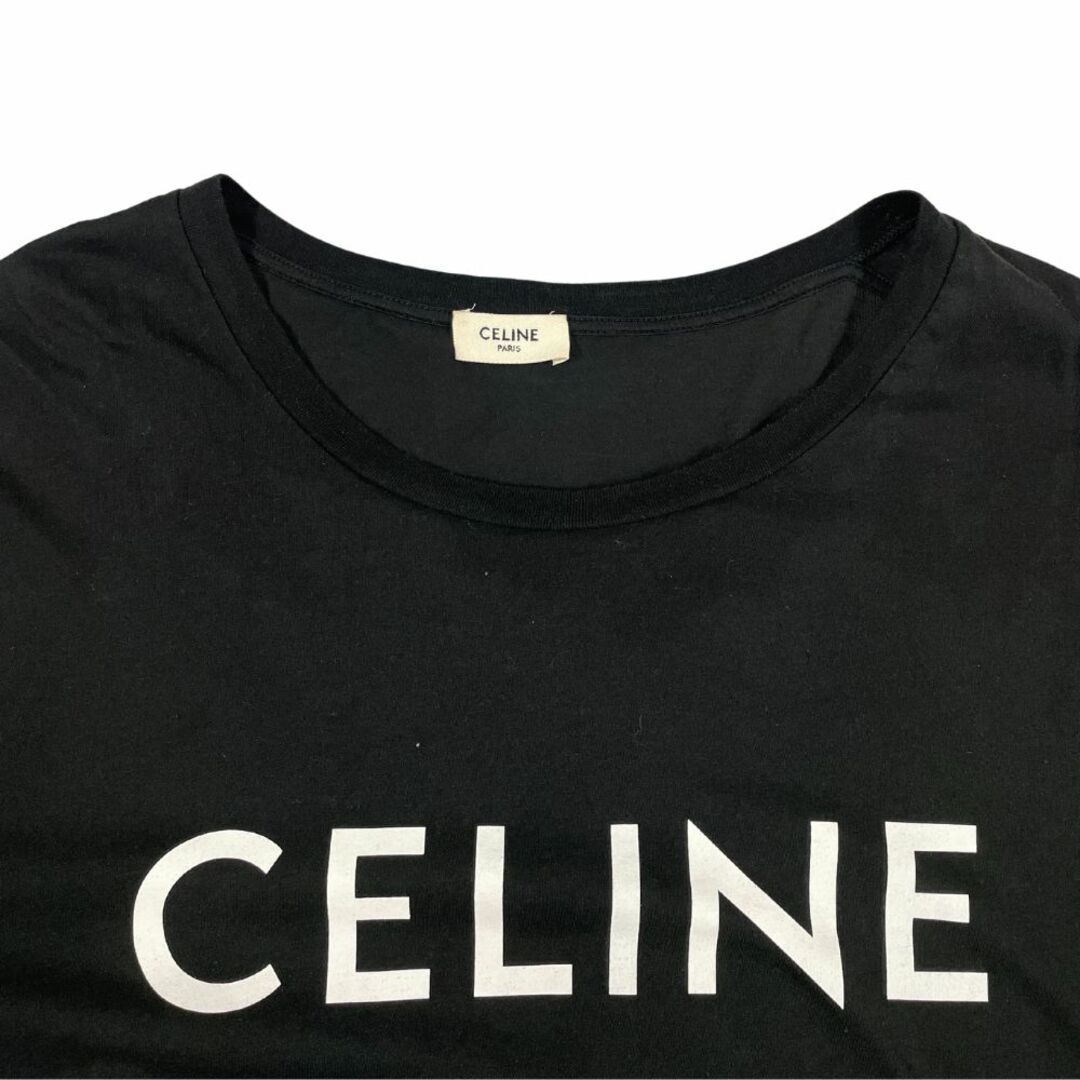 CELINE - CELINE セリーヌ 品番 X008370E ロゴ プリント Tシャツ CELINE - CELINE セリーヌ 品番 X008370E ロゴ プリント Tシャツ