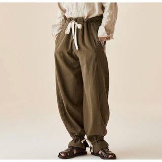 FRANK LEDER - 【良品】フランクリーダー 裾リブツイードパンツ FRANK LEDER - 【良品】フランクリーダー 裾リブツイードパンツ
