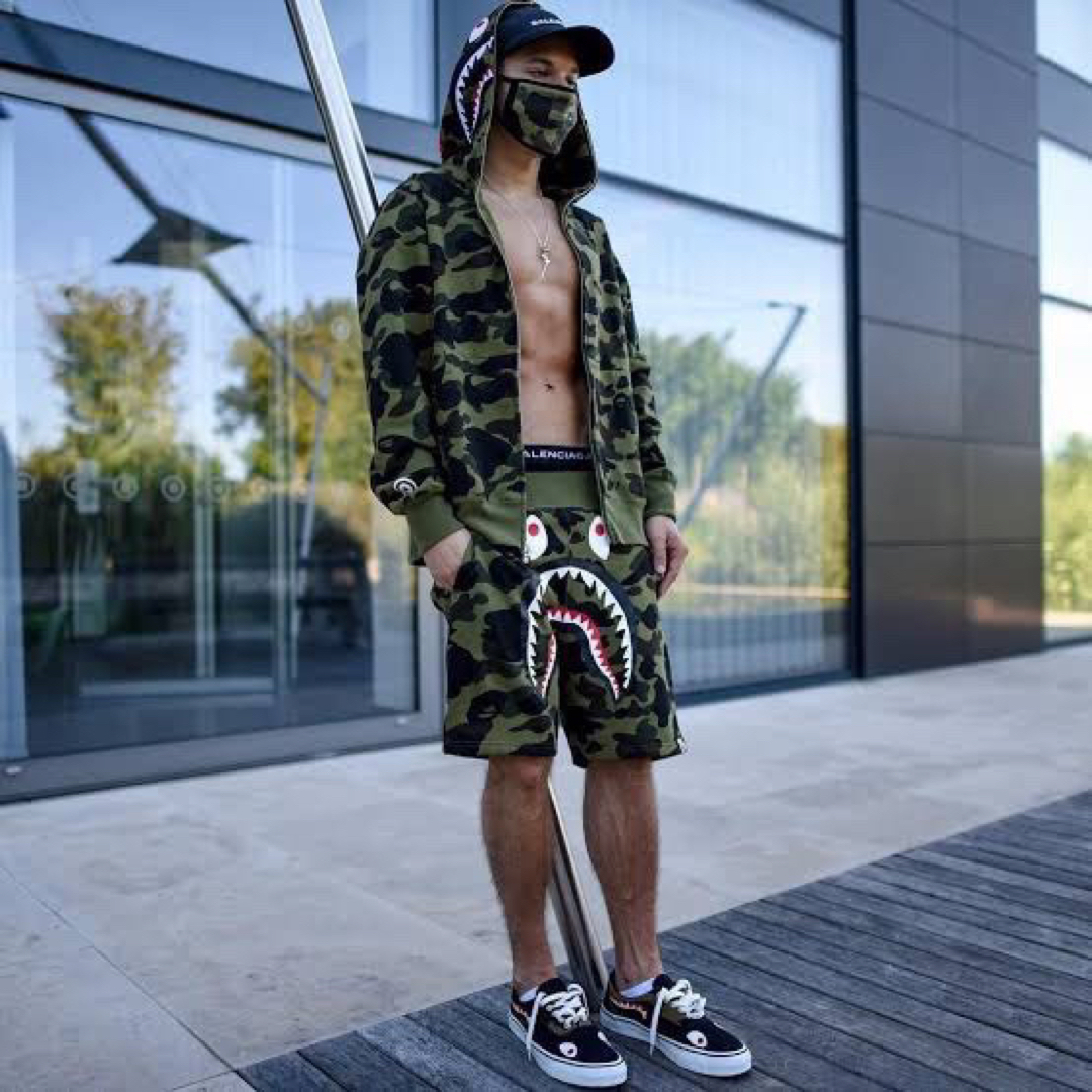 A BATHING APE - アベシングエイプbape日本製ベイプ カモフラ A BATHING APE - アベシングエイプbape日本製ベイプ カモフラ