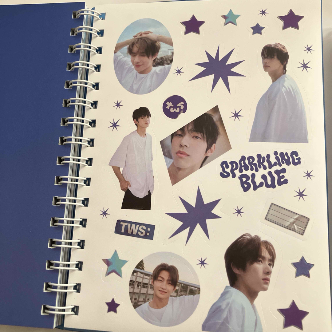 TWS SPARKLING BLUE アルバム ジフン コンプ セットの通販 by TWS SPARKLING BLUE アルバム ジフン コンプ セットの通販 by