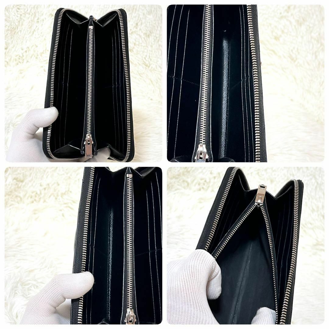 Yves Saint Laurent - 美品 サンローラン 長財布 Vステッチ Yves Saint Laurent - 美品 サンローラン 長財布 Vステッチ