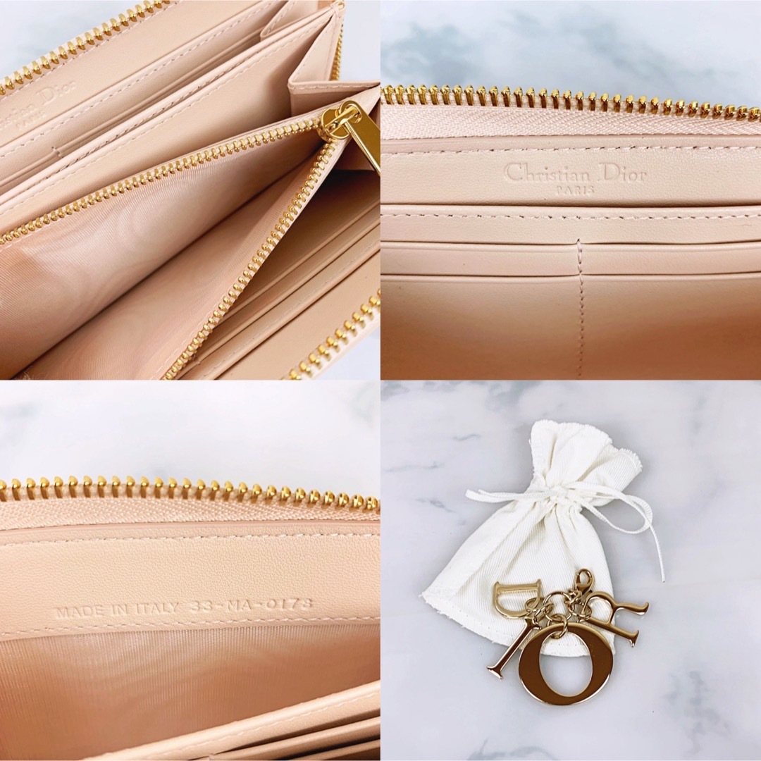 Christian Dior - 完品 Dior 長財布 カナージュ ディオール フル Christian Dior - 完品 Dior 長財布 カナージュ ディオール フル