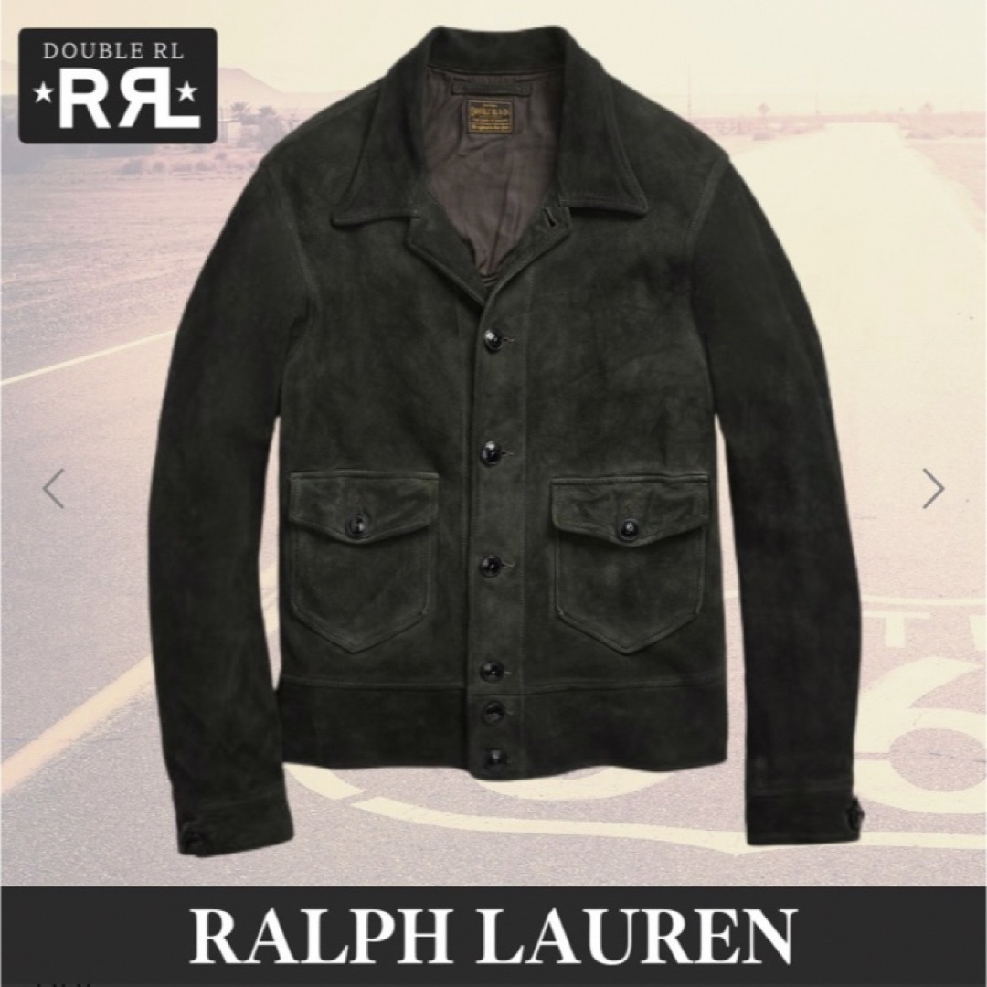 RRL - 【新品】ダブルアールエル RRL スエード インディゴ RRL - 【新品】ダブルアールエル RRL スエード インディゴ