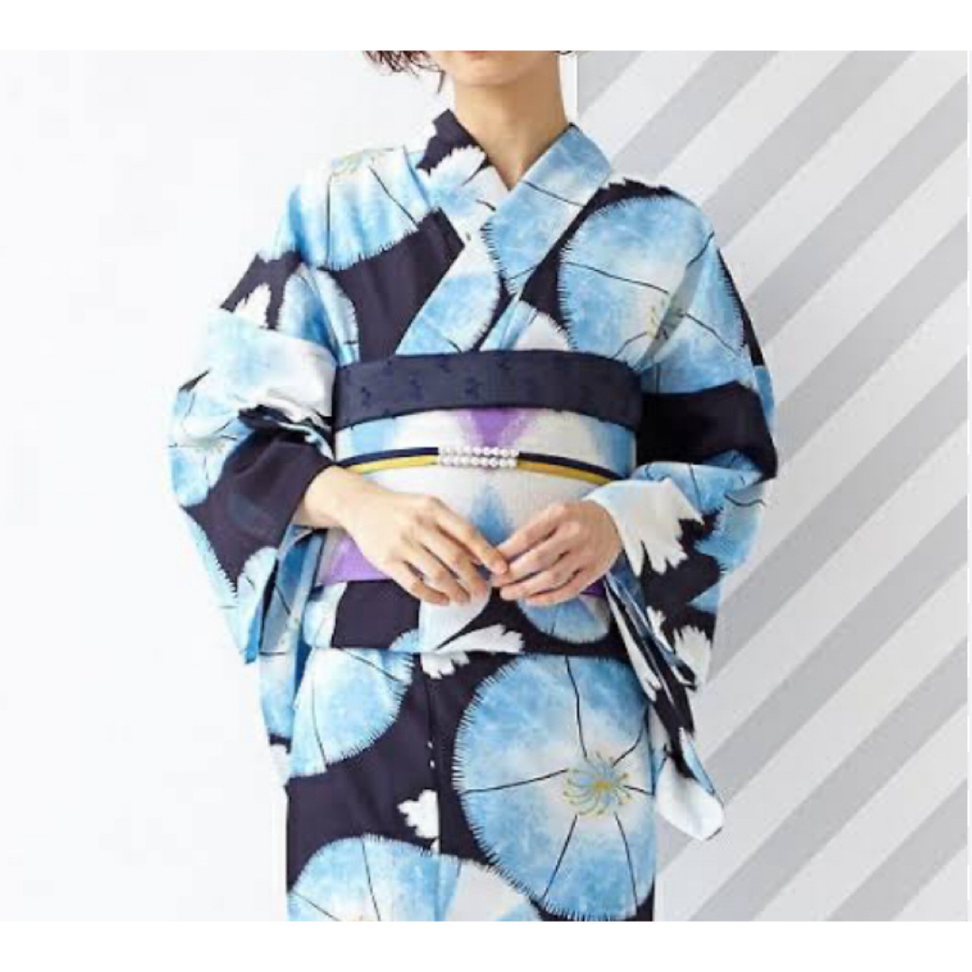 新品 ふりふ 三松☆撫子氷 なでしここおり洗える浴衣 アイロン 新品 ふりふ 三松☆撫子氷 なでしここおり洗える浴衣 アイロン