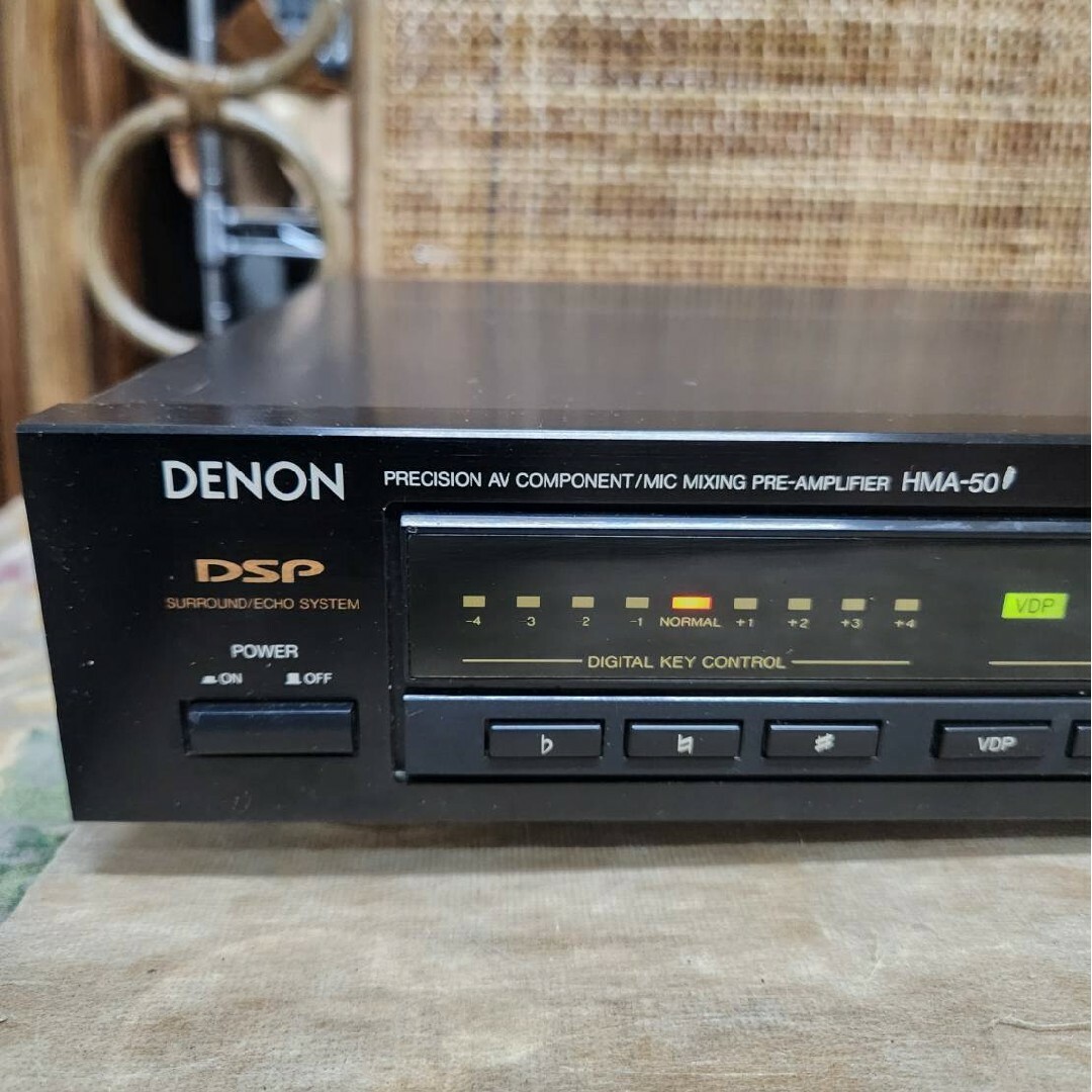レストア済DENONミキサー&プリアンプHMA-50 レストア済DENONミキサー&プリアンプHMA-50