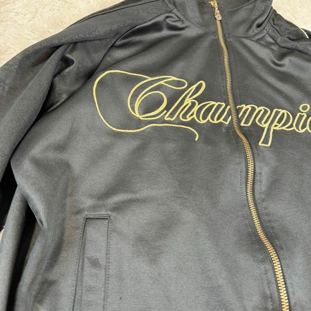Champion - Champion ジャージ セットアップ 黒金 ブラック Champion - Champion ジャージ セットアップ 黒金 ブラック