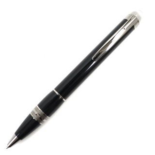 モンブラン(MONTBLANC)の良品△MONTBLANC モンブラン スターウォーカー ホワイトスター ツイスト式 ボールペン ブラック ガンメタリック ドイツ製 メンズ 筆記確認済み オススメ◎(ペン/マーカー)