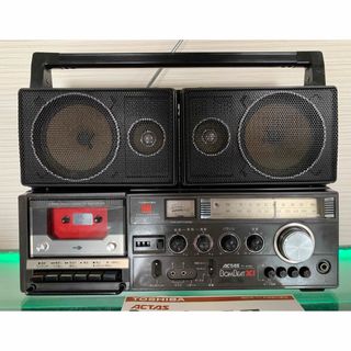 ラジカセ 超レトロラジオ はめ込ん 35年以上前のアンティーク ラジカセ 超レトロラジオ はめ込ん 35年以上前のアンティーク