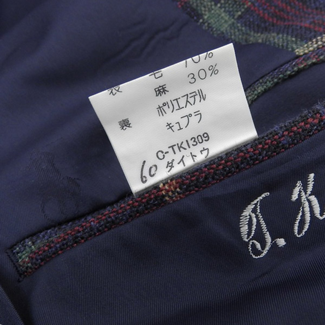 RALPH LAUREN ラルフローレン ウール リネン チェック柄 RALPH LAUREN ラルフローレン ウール リネン チェック柄