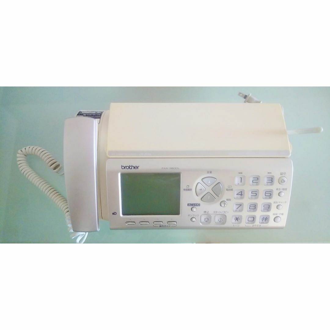 【送料無料（一部地域を除く）】 電話機 ファクス FAX-380DL brother - brother 子機の通販 ぶ by その他