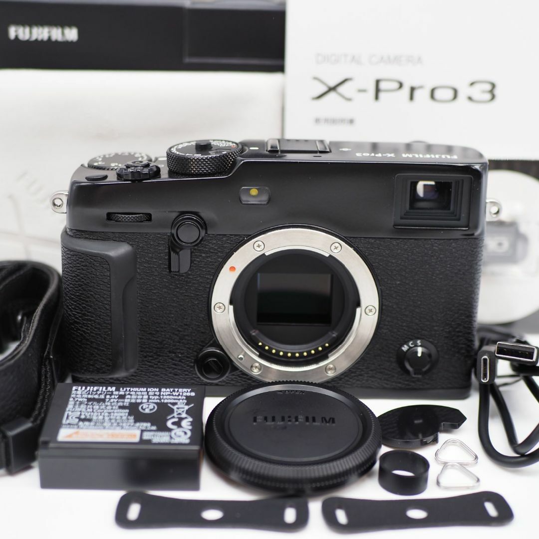 富士フイルム - □17ショット□ FUJIFILM X-Pro3 ブラック 富士フイルム - □17ショット□ FUJIFILM X-Pro3 ブラック
