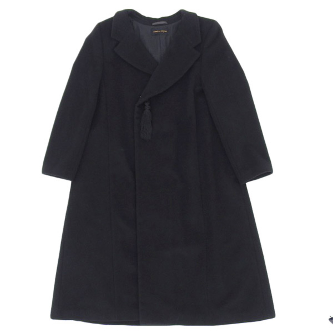 COMME des GARCONS - ◆美品◆ コムデギャルソン COMME DES GARCONS Vintage 1992AW リリス期 ウール フリンジ チェスター コート メンズ [Y03129]
