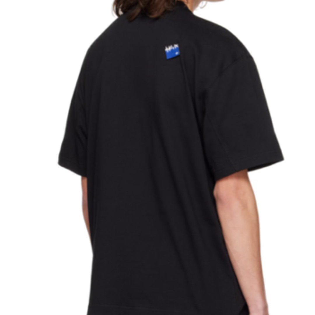 ADER ERROR Significant ブラック ロゴパッチ Tシャツ Tシャツ ADER ERROR Significant ブラック ロゴパッチ Tシャツ Tシャツ