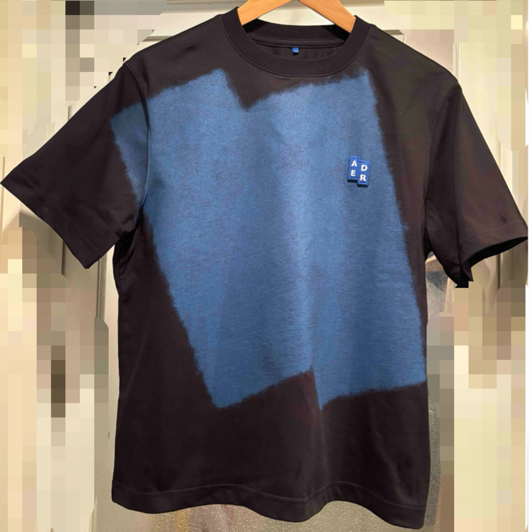 ADER ERROR Significant ブラック ロゴパッチ Tシャツ Tシャツ ADER ERROR Significant ブラック ロゴパッチ Tシャツ Tシャツ