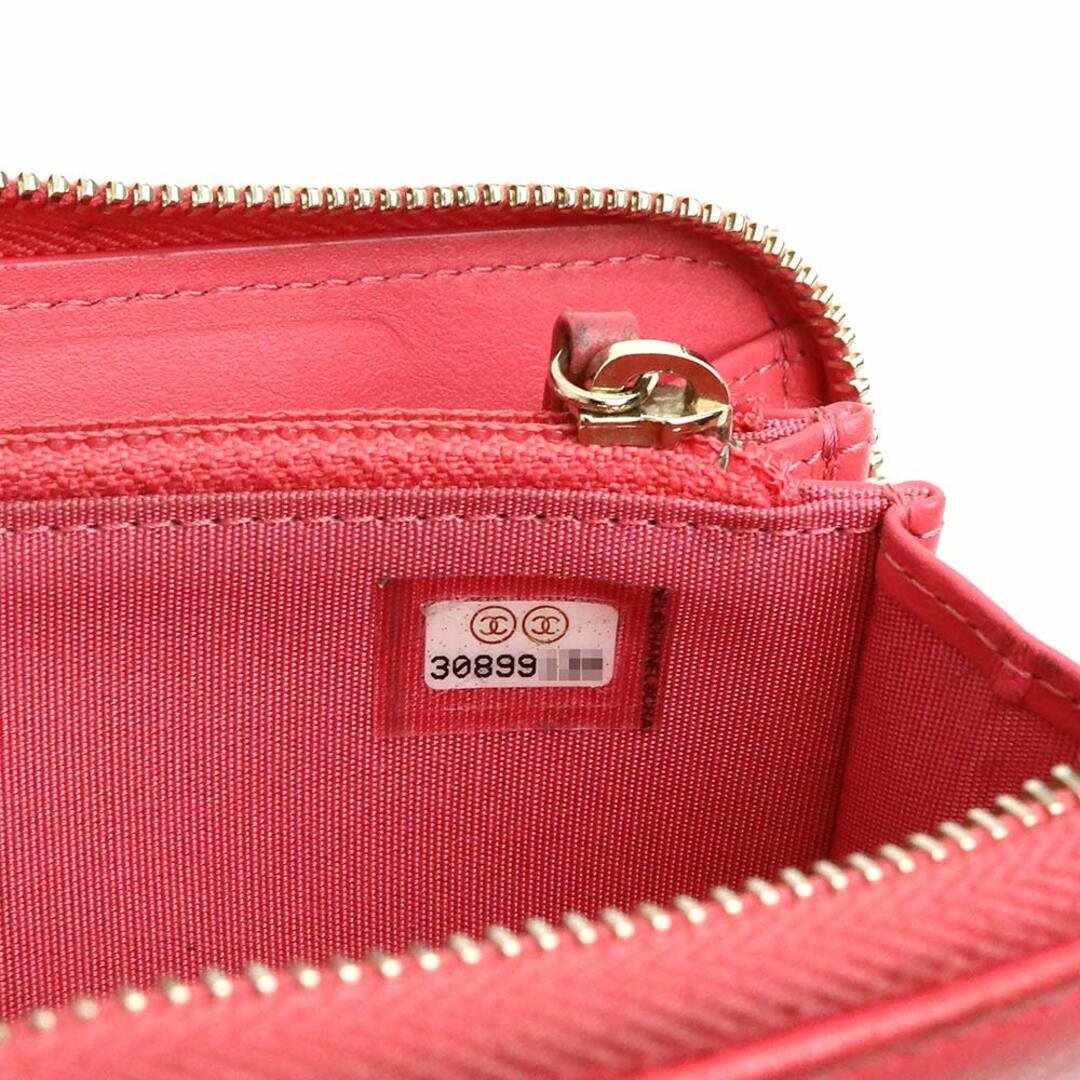 CHANEL - シャネル 19 スモール ジップウォレット ラウンド CHANEL - シャネル 19 スモール ジップウォレット ラウンド
