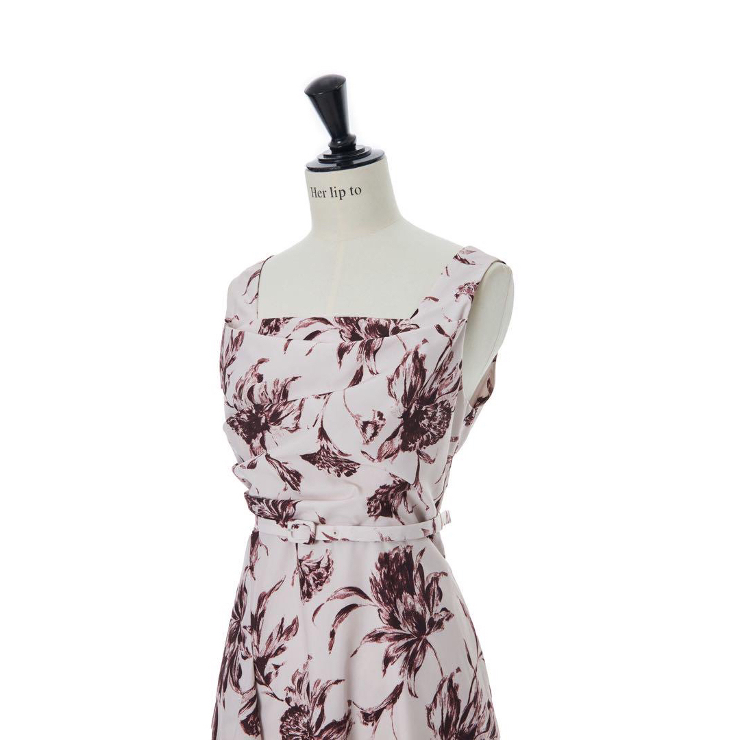 Her lip to - Herlipto Dahlia Belted Dressの通販 by 和菓子の Her lip to - Herlipto Dahlia Belted Dressの通販 by 和菓子の