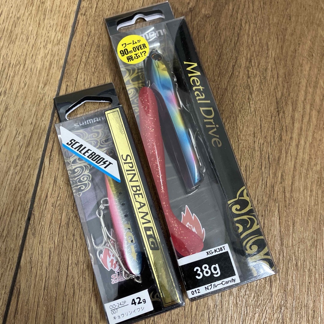 シマノ 熱砂 スピンビームTG 42g 4色セット シマノ 熱砂 スピンビームTG 42g 4色セット