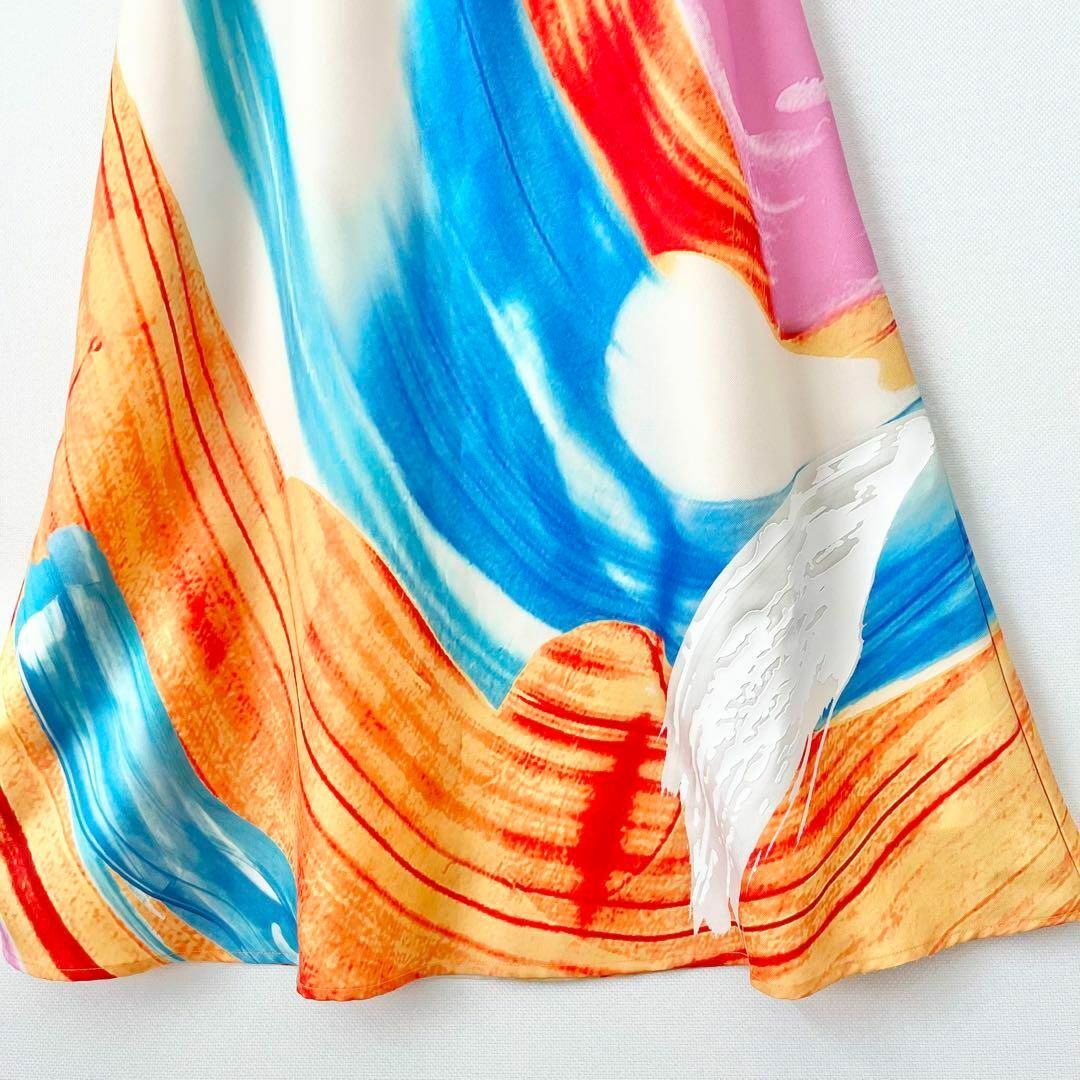 アメリameri HAILEY WAVE ART SKIRTヘイリーウェーブ アメリameri HAILEY WAVE ART SKIRTヘイリーウェーブ