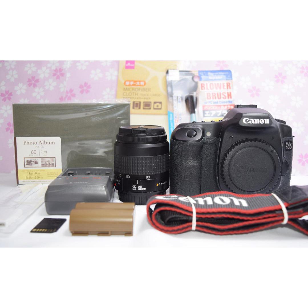 おすすめ一眼レフ☆Canon EOS 40D☆高画質☆初心者おすすめ☆ おすすめ一眼レフ☆Canon EOS 40D☆高画質☆初心者おすすめ☆