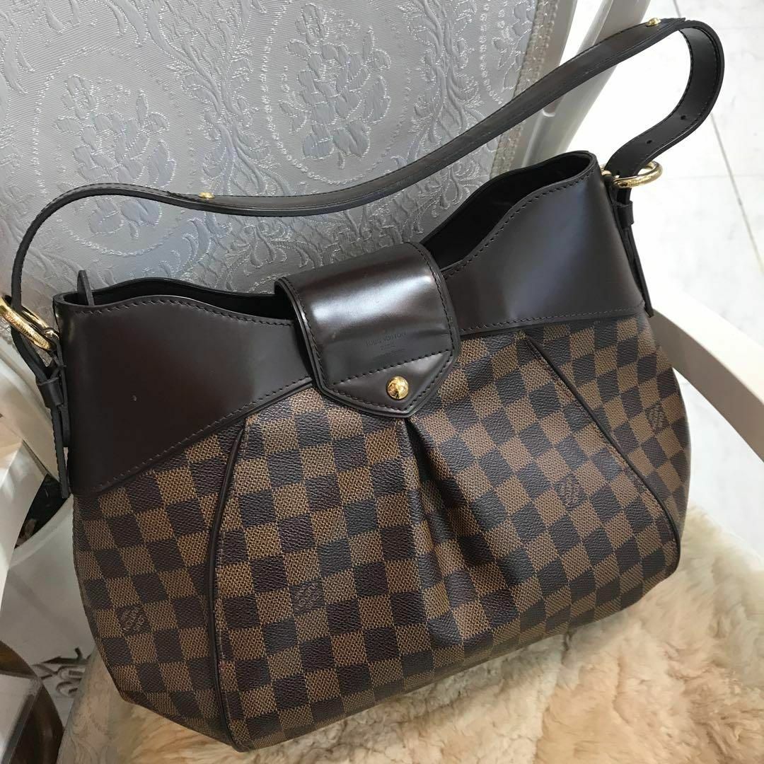LOUIS VUITTON - ☆美品☆ルイ・ヴィトン ダミエ システィナMM LOUIS VUITTON - ☆美品☆ルイ・ヴィトン ダミエ システィナMM