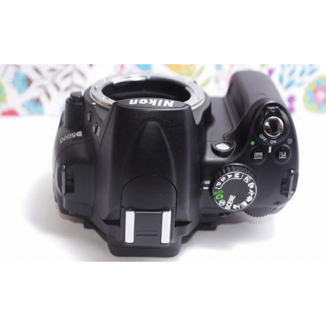 ✨美品・軽量✨初心者オススメ✨Nikon ニコン D5000 一眼レフ ✨美品・軽量✨初心者オススメ✨Nikon ニコン D5000 一眼レフ