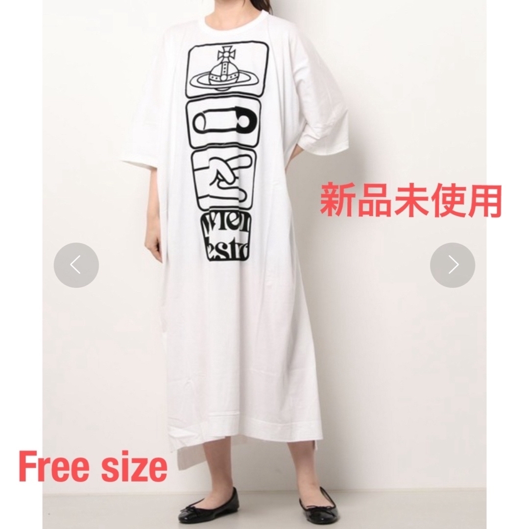 vivienne westwood】ビッグTシャツワンピース vivienne westwood】ビッグTシャツワンピース