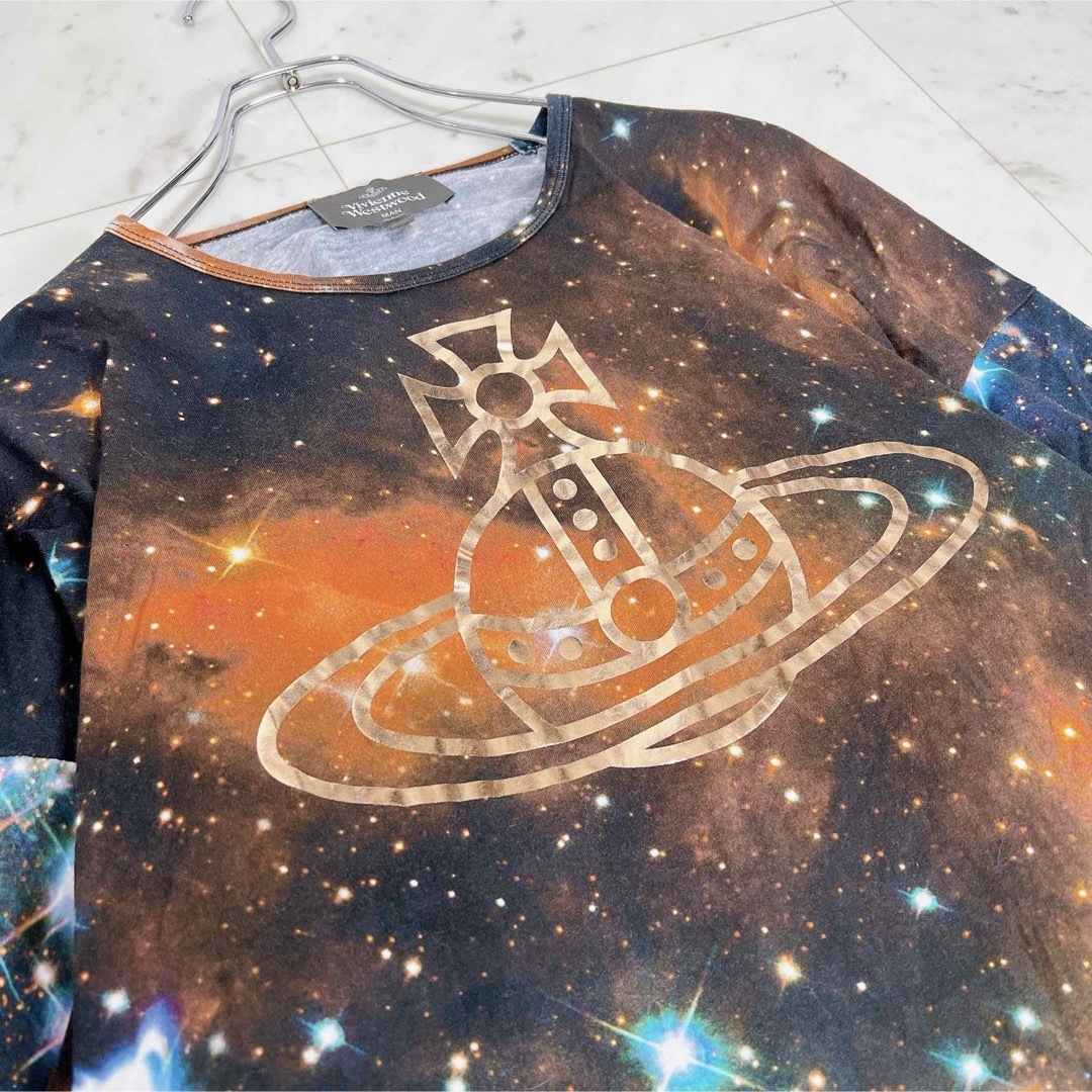 ヴィヴィアンウエストウッドマン ギャラクシー ロングTシャツ ヴィヴィアンウエストウッドマン ギャラクシー ロングTシャツ