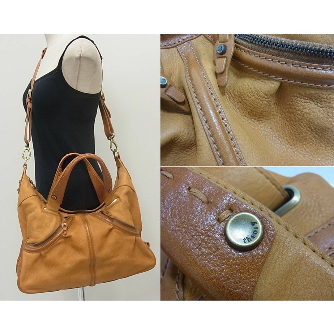 Theory - ☆theory セオリー レザーショルダーバッグ 2WAY Theory - ☆theory セオリー レザーショルダーバッグ 2WAY