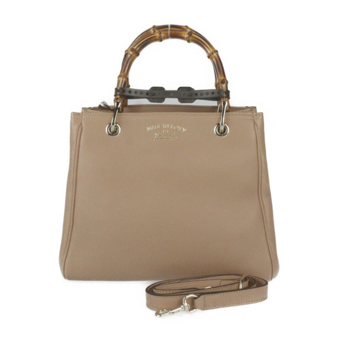 GUCCI グッチ バンブー ショッパー スモール ハンドバッグ GUCCI グッチ バンブー ショッパー スモール ハンドバッグ