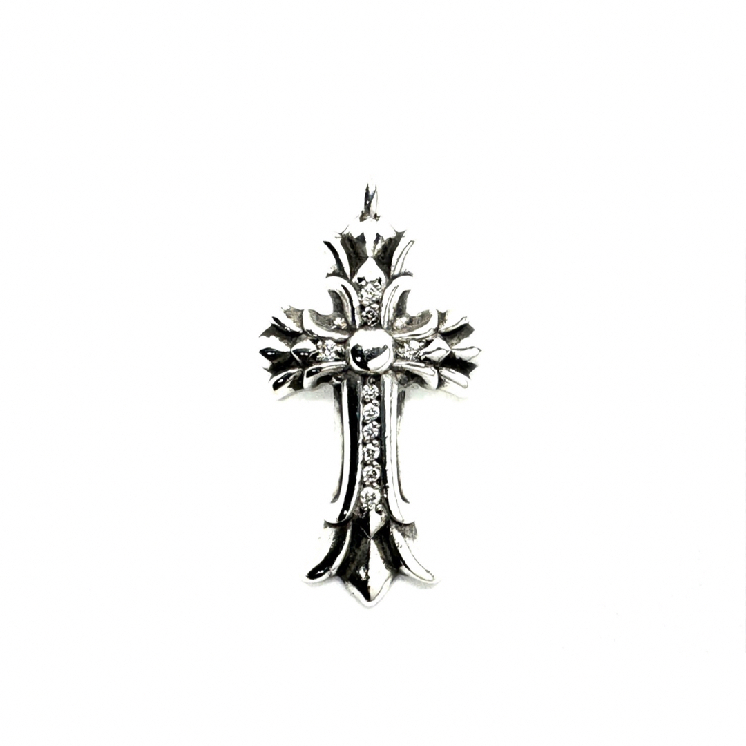 Chrome Hearts - クロムハーツ ダブルCHクロス チャーム パヴェ Chrome Hearts - クロムハーツ ダブルCHクロス チャーム パヴェ
