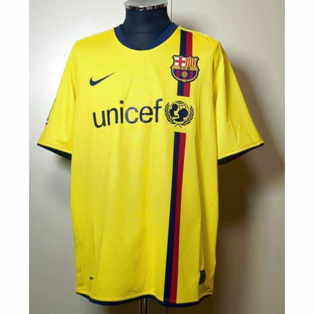NIKE - メッシ バルセロナ 08-09 アウェイ レプリカユニフォーム NIKE - メッシ バルセロナ 08-09 アウェイ レプリカユニフォーム