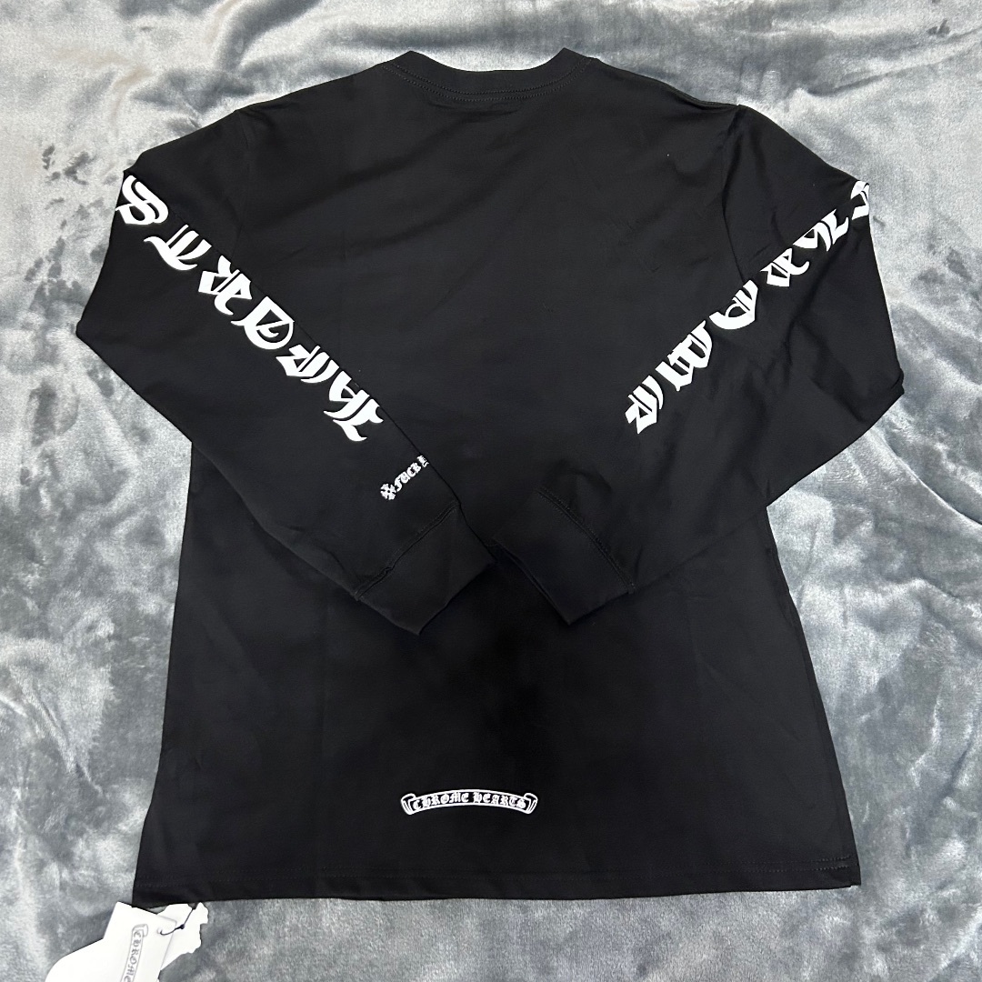 Chrome Hearts(クロムハーツ)のCHROME HEARTS NECK LOGO LS TEE メンズのトップス(Tシャツ/カットソー(七分/長袖))の商品写真