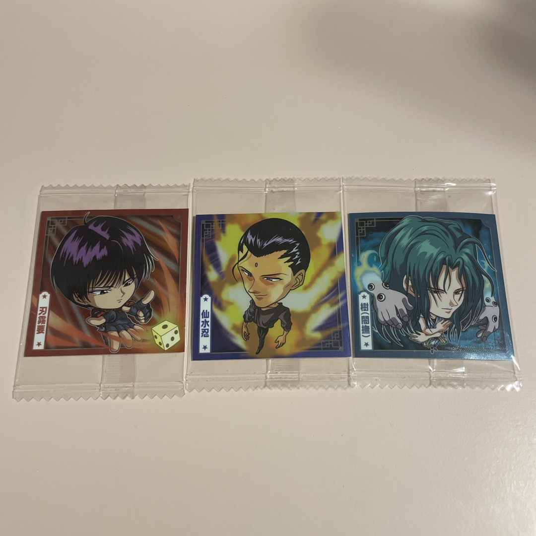 幽☆遊☆白書 シールウエハース エンタメ/ホビーのおもちゃ/ぬいぐるみ(キャラクターグッズ)の商品写真