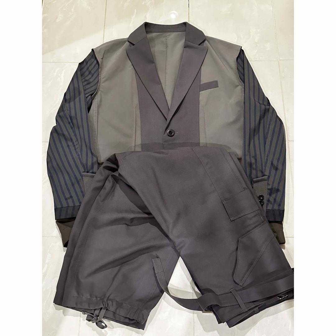 sacai ジャケット サカイ セットアップ 完売品 sacai ジャケット サカイ セットアップ 完売品