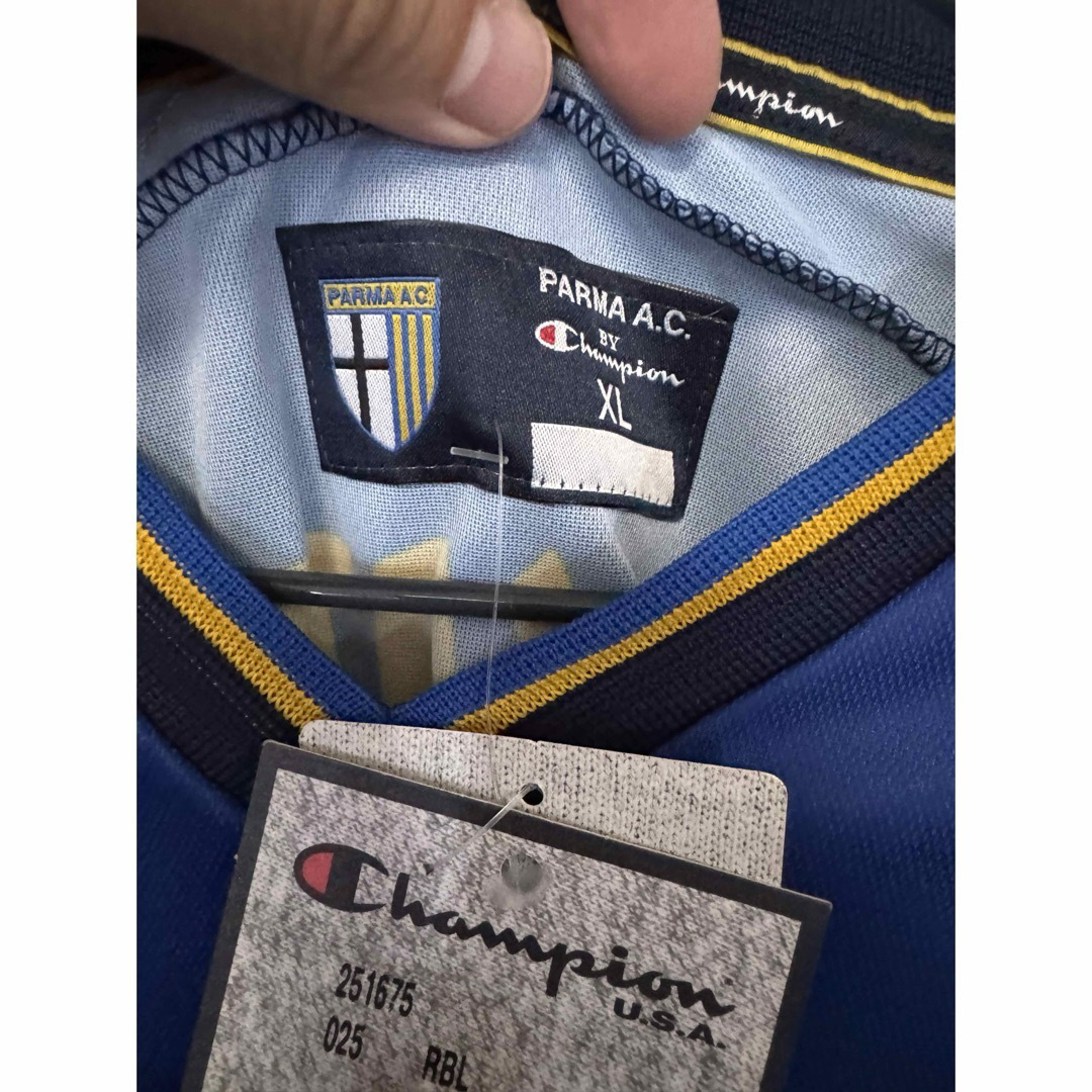 Champion - パルマ ユニフォーム 中田 10 新品 XL 01-02 Champion - パルマ ユニフォーム 中田 10 新品 XL 01-02