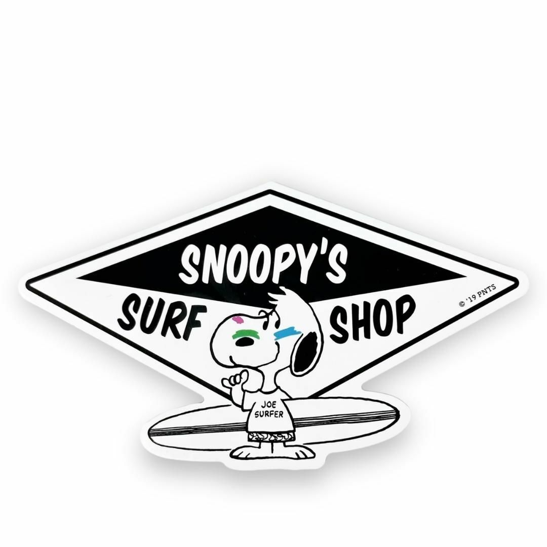 SNOOPY(スヌーピー)のハワイ限定 SNOOPY'S SURFSHOP FACE PAINT ステッカー 自動車/バイクの自動車(車外アクセサリ)の商品写真