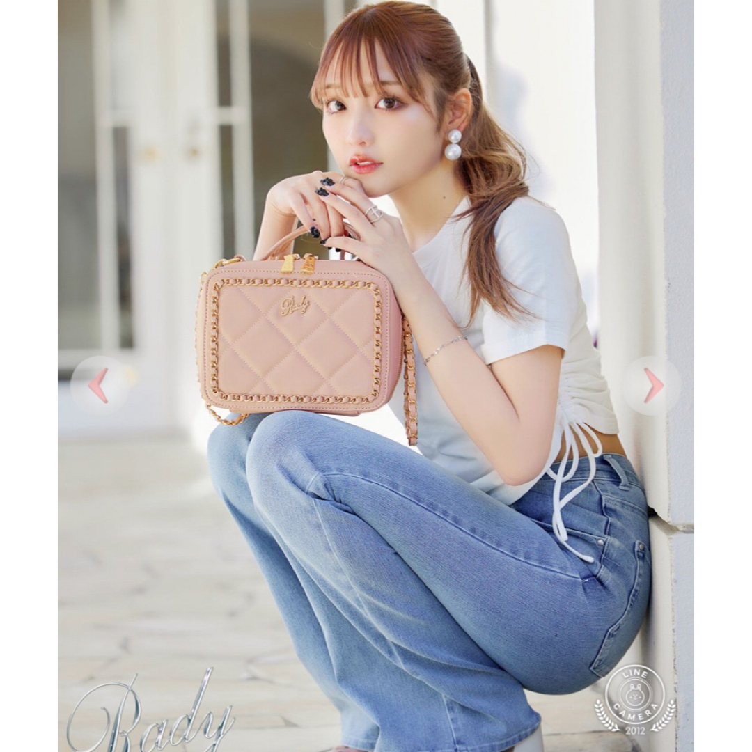 Rady - Lady♡新品未開封♡チェーンバニティバッグ♡ピンクの Rady - Lady♡新品未開封♡チェーンバニティバッグ♡ピンクの