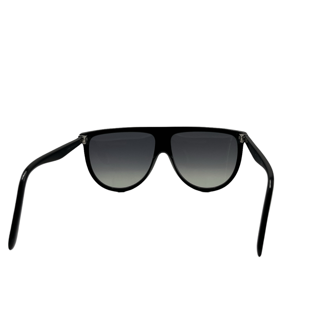 美品 CELINE セリーヌ サングラス サイドロゴ ブラック CL4006 美品 CELINE セリーヌ サングラス サイドロゴ ブラック CL4006